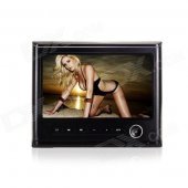 Joyous J-6518 9" Car Mount Bracket Headrest MP5 Video Player w/ USB / SD / Loudspeaker - Black