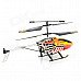 HUAJUN W908-7 2-CH Aluminum Alloy IR Remote Control R/C Helicopter - Red + Yellow + Black HUAJUN W908-7 2-CH Aluminum Alloy IR Remote Control R/C Helicopter - Red + Yellow + Black