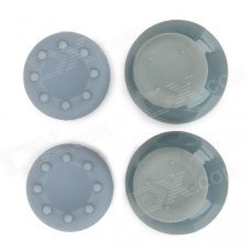 Replacement Plastic Rocker Cap + Nonslip Silicone cap Set for XBOX360 - Grey Replacement Plastic Rocker Cap + Nonslip Silicone cap Set for XBOX360 - Grey