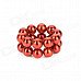 5mm Neodymium Magnet Sphere Steel Balls DIY Puzzle Set - Red (20 PCS)