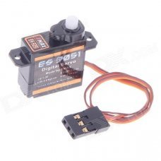EMAX ES9051 Digital Servo - Black (4.0~5.5V) EMAX ES9051 Digital Servo - Black (4.0~5.5V)