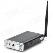FX-AUDIO- FX1602S Mini 160W x 2 Hi-Fi Bluetooth Digital Amplifier - Black + Silver