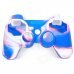 Protective Soft Silicone Case for PS3 Controller - Blue + White + Pink Protective Soft Silicone Case for PS3 Controller - Blue + White + Pink
