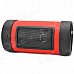 01 ABS Motorcycle Super Bass MP3 Speaker w/ USB / SD + Remote Control - Black + Red (1 x CR2025) 01 ABS Motorcycle Super Bass MP3 Speaker w/ USB / SD + Remote Control - Black + Red (1 x CR2025)