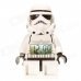 Genuine LEGO Star Wars Stormtrooper Alarm Clock - White (2 x AAA) Genuine LEGO Star Wars Stormtrooper Alarm Clock - White (2 x AAA)