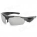 5.0MP 720P 170 Degree Wide-Angle Sports Sunglasses Camcorder w/ TF - Black