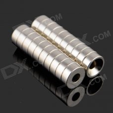 12 x 3-4mm NdFeB Neodymium Magnet Circular Cylinder DIY Puzzle Set - Silver (20 PCS) 12 x 3-4mm NdFeB Neodymium Magnet Circular Cylinder DIY Puzzle Set - Silver (20 PCS)