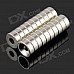 12 x 3-4mm NdFeB Neodymium Magnet Circular Cylinder DIY Puzzle Set - Silver (20 PCS) 12 x 3-4mm NdFeB Neodymium Magnet Circular Cylinder DIY Puzzle Set - Silver (20 PCS)