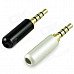 3.5mm Stereo Soldering Plug - Gold + Silver + Black (2 PCS) 3.5mm Stereo Soldering Plug - Gold + Silver + Black (2 PCS)