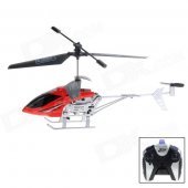 Mini 2-CH IR R/C Helicopter - Red + Black + Silver
