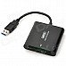 UNITEK Y-9313 USB 3.0 Card Reader for CF/TF/SDHC/SDXC - black UNITEK Y-9313 USB 3.0 Card Reader for CF/TF/SDHC/SDXC - black