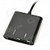 UNITEK Y-9313 USB 3.0 Card Reader for CF/TF/SDHC/SDXC - black UNITEK Y-9313 USB 3.0 Card Reader for CF/TF/SDHC/SDXC - black