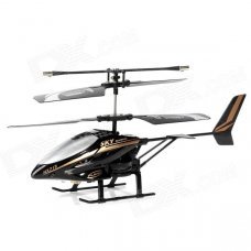 HengXiang 713 Mini 2.5-CH IR Remote Control R/C Helicopter - Black HengXiang 713 Mini 2.5-CH IR Remote Control R/C Helicopter - Black