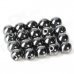 Round Open Core Magnet - Black (20 PCS / Size M)