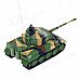 1:72 2.5-Channel Radio Control Battle Tank Model Toy - Green + Yellow + Black (35MHz) 1:72 2.5-Channel Radio Control Battle Tank Model Toy - Green + Yellow + Black (35MHz)