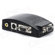 CVBS Composite & S-Video to VGA Converter CVBS Composite & S-Video to VGA Converter
