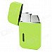 MHS-02 Stylish Mini Windproof Butane Gas Lighter - Yellow Green