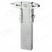 K-3 Caliper Style Zinc Alloy Butane Gas Lighter - Silver