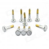 DIY Mounting Magnet Column Hex Screws for LED Ceiling Light - Silver (10 PCS)