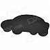 QC33 Car Shape Rubber Anti-Slip Mat Pad - Black