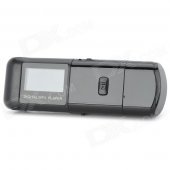 KD-MP3-03-DAIPING-HEISE 1" Screen Digital MP3 Player w/ Earphone / TF - Black