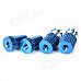 Futaba R/C Model 3mm Remote Control Metal Rocker - Blue (4 PCS) Futaba R/C Model 3mm Remote Control Metal Rocker - Blue (4 PCS)