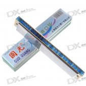 Stainless Steel 24-Hole Accentual Harmonica