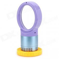 5423 USB Second-Generation Turbine Two Mode Bladeless Fan - Purple + Yellow + Light Blue 5423 USB Second-Generation Turbine Two Mode Bladeless Fan - Purple + Yellow + Light Blue