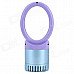 5423 USB Second-Generation Turbine Two Mode Bladeless Fan - Purple + Yellow + Light Blue 5423 USB Second-Generation Turbine Two Mode Bladeless Fan - Purple + Yellow + Light Blue