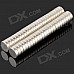 10 x 3mm NdFeB Neodymium Magnet Circular Cylinder DIY Puzzle Set - Silver (50 PCS) 10 x 3mm NdFeB Neodymium Magnet Circular Cylinder DIY Puzzle Set - Silver (50 PCS)