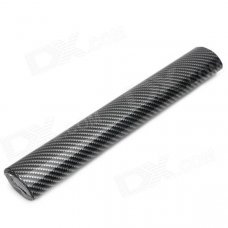 4D Air Permeable Carbon Fiber DIY Body Membrane Film - Black + Silver Gray 4D Air Permeable Carbon Fiber DIY Body Membrane Film - Black + Silver Gray