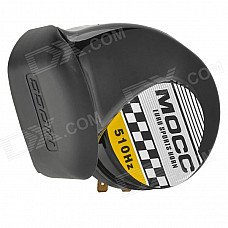 MOCC Motorcycle Electronic Super Sound Speaker Horn - Black (12V) MOCC Motorcycle Electronic Super Sound Speaker Horn - Black (12V)