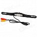 Universal Long License Plate Mounted Water Proof CMOS Parking Rear View Camera - Black Universal Long License Plate Mounted Water Proof CMOS Parking Rear View Camera - Black