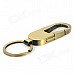 Zinc Alloy Copper Plating Keychain - Bronze