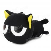 Cute Luo Xiao Hei Doll Toy - White + Yellow + Black