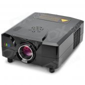 CL312A-BK MSTAR LCD Home Theater Projector w/ LED / Analog TV / VGA / YPbPr / HDMI - Black (EU Plug)