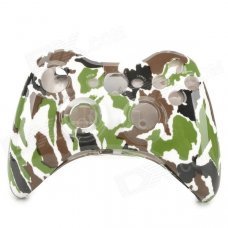 Replacement ABS Full Housing Case Shell for Xbox 360 Wireless Controller - Camouflage Replacement ABS Full Housing Case Shell for Xbox 360 Wireless Controller - Camouflage