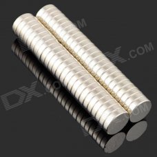 12 x 2mm NdFeB Neodymium Magnet Circular Cylinder DIY Puzzle Set - Silver (50 PCS) 12 x 2mm NdFeB Neodymium Magnet Circular Cylinder DIY Puzzle Set - Silver (50 PCS)