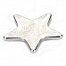 Five-pointed Star Shape N33 Standard NdFeB Clear Magnet - Silver (10 PCS)