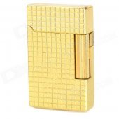 1300 Centigrade Windproof Blue / Yellow Butane Jet Torch Lighter - Golden