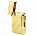 1300 Centigrade Windproof Blue / Yellow Butane Jet Torch Lighter - Golden