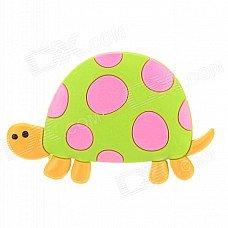Creative Tortoise Style Refrigerator Magnetic Sticker - Green + Deep Pink + Orange Creative Tortoise Style Refrigerator Magnetic Sticker - Green + Deep Pink + Orange