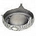 YHG00121 European Retro Style Aluminium Alloy Ashtray - Silver