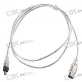4-Pin to 6-Pin FireWire Cable (1.2M-Length)