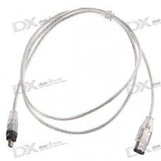 4-Pin to 6-Pin FireWire Cable (1.2M-Length)