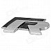 Zinc Alloy R Style Car Badge Decoration Sticker - Silver + Black Zinc Alloy R Style Car Badge Decoration Sticker - Silver + Black
