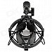 TEYUN SM-4S Professional Anti-Shock Microphone Holder - Black