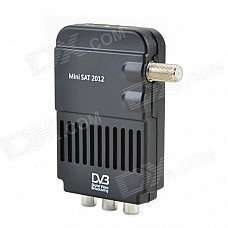 TX-01 ABS Mini DVB TV Receiver - Black TX-01 ABS Mini DVB TV Receiver - Black