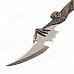 Animation Unique Tercel Style Zinc Alloy Sword Toy Keychain - Bronze + Silver