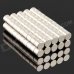 5 x 4mm NdFeB Neodymium Magnet Circular Cylinder DIY Puzzle Set - Silver (100 PCS) 5 x 4mm NdFeB Neodymium Magnet Circular Cylinder DIY Puzzle Set - Silver (100 PCS)